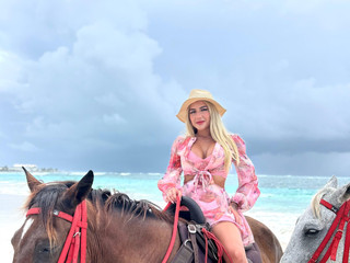 Cute in beach