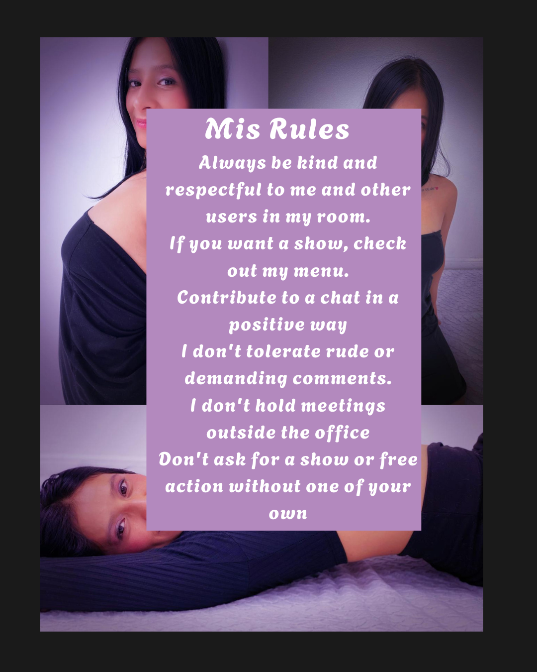SharlotRodriguez Know the rules of my room image: 1