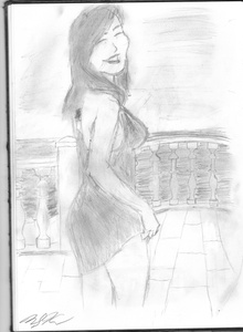 Nikkisweetiex Sketch by one of my viewers : )  photo 11038850