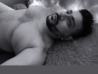 black and white