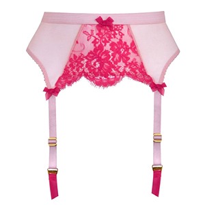 Agent Provocateur Rowana Suspender Pink