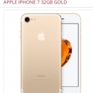 APPLE IPHONE 7 32GB GOLD