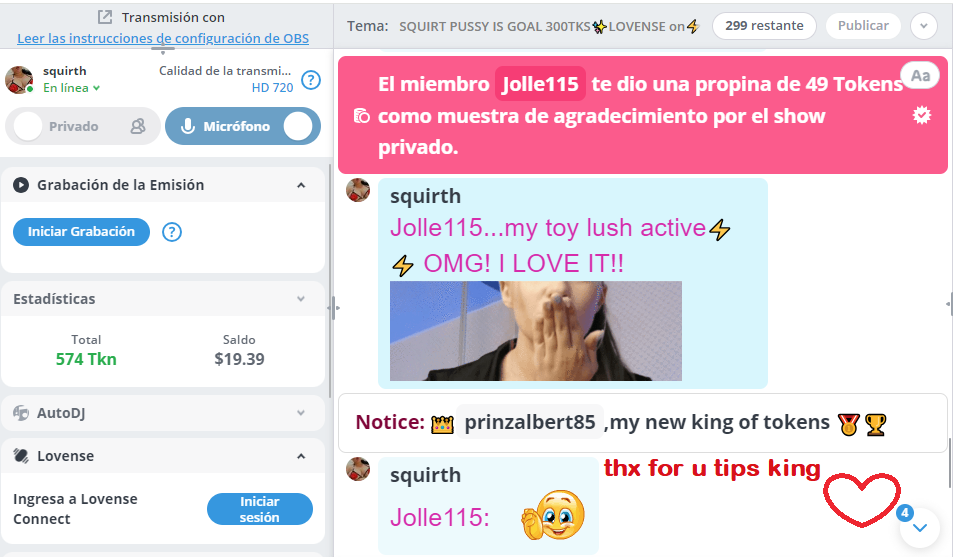 squirth the best gifts from my users👑😍💋 image: 1