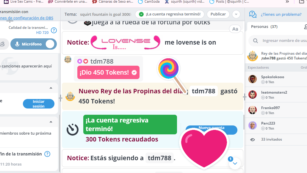squirth the best gifts from my users👑😍💋 image: 3