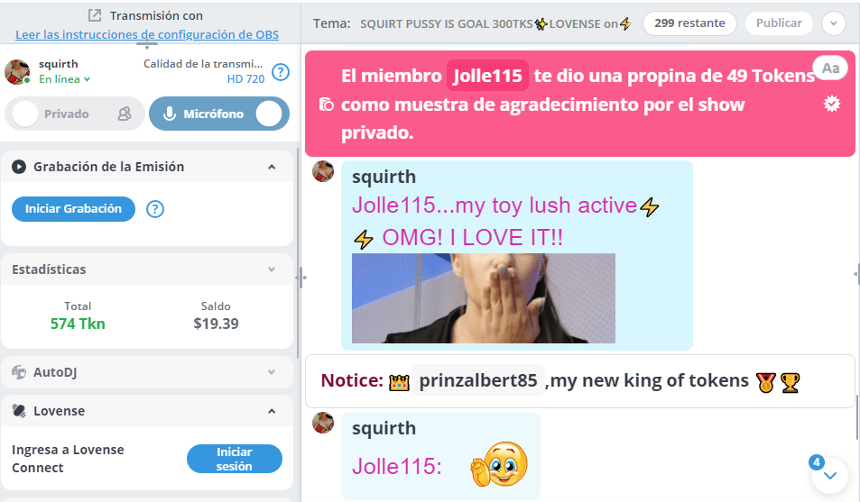 squirth the best gifts from my users👑😍💋 image: 1