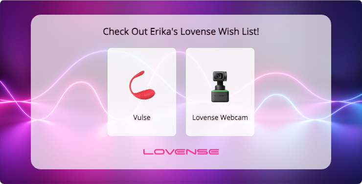 Erika_Kirman Lovense wishlist image: 1