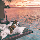 Relaxing time at Bora Bora