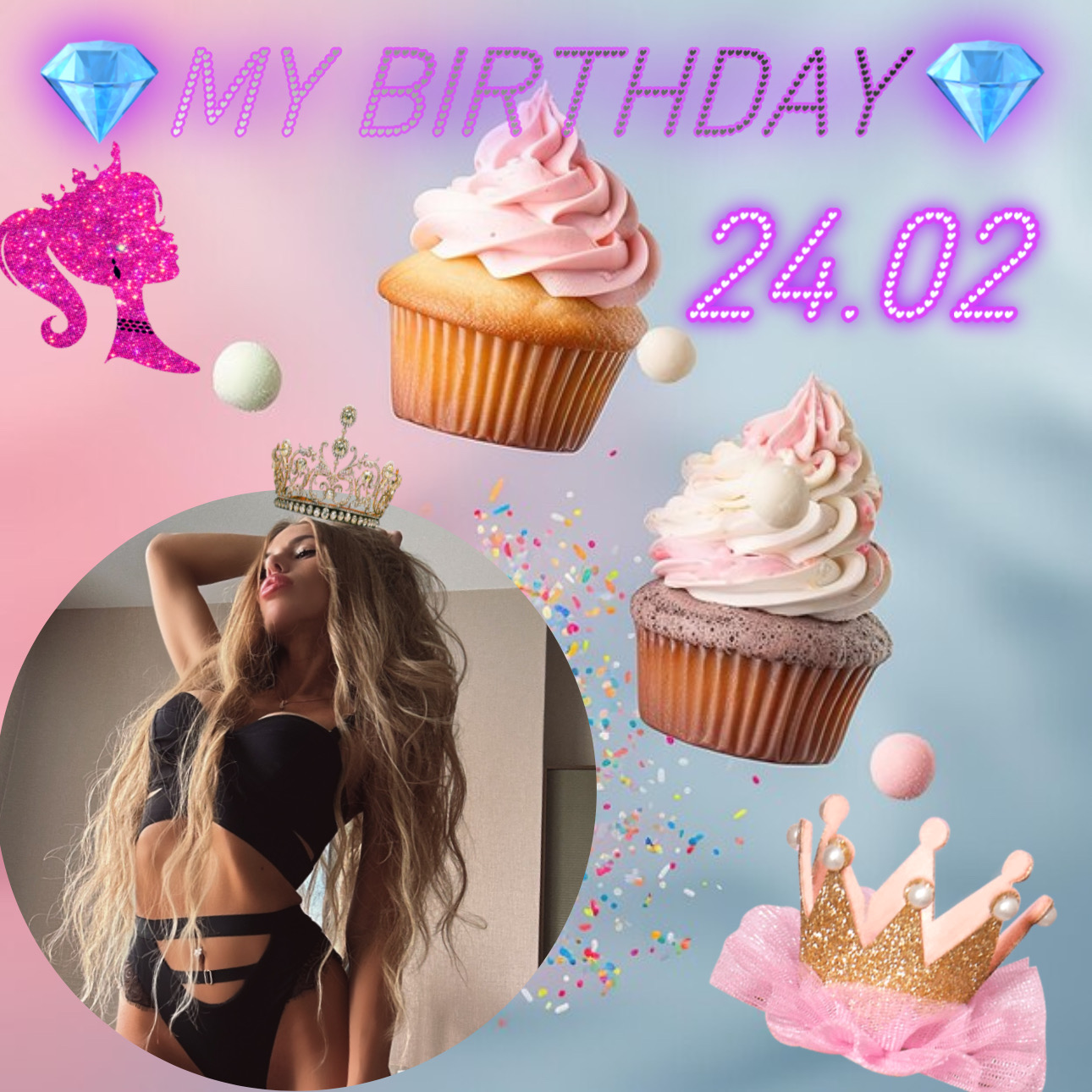 ALVUWKA my birthday is coming soon 🎊🎊🎊 24.02 💎💎 image: 1