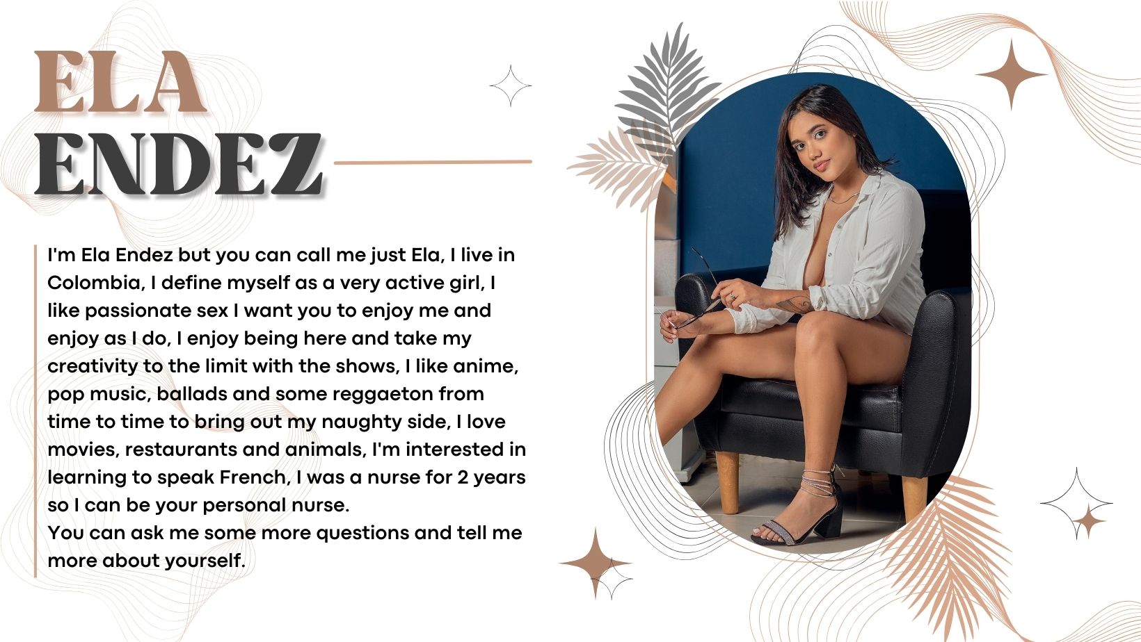 ela-endez About me image: 1
