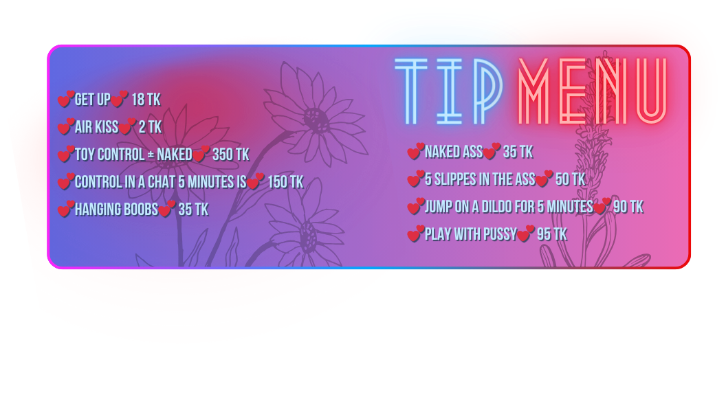 SonyaNightt Tip menu image: 1