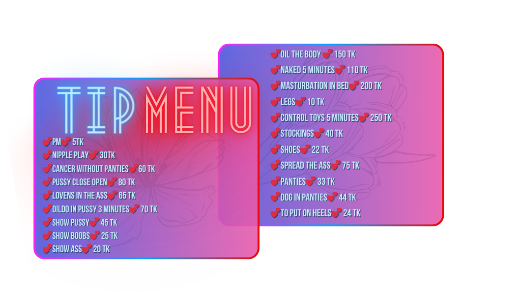 SonyaNightt Tip menu image: 1