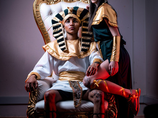 Ramses II And Nefertari