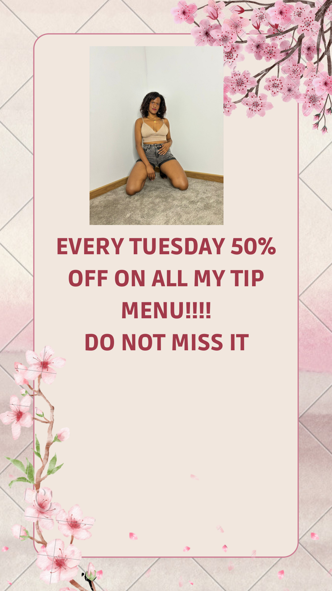 SamyHill 50% EVERY TUESDAY image: 1