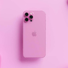 Hot pink iPhone