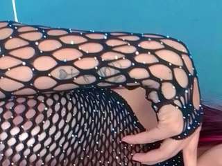 my sexy body in fishnets