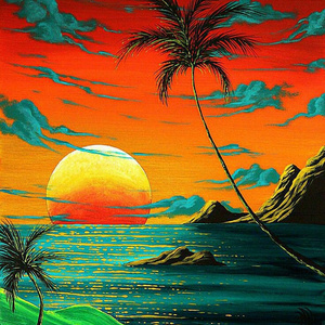 Chillin' on a beach sippin' tequila :D