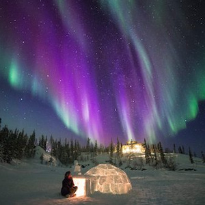 I wish I had enough money to go to the north pole to see the aurora borealis.