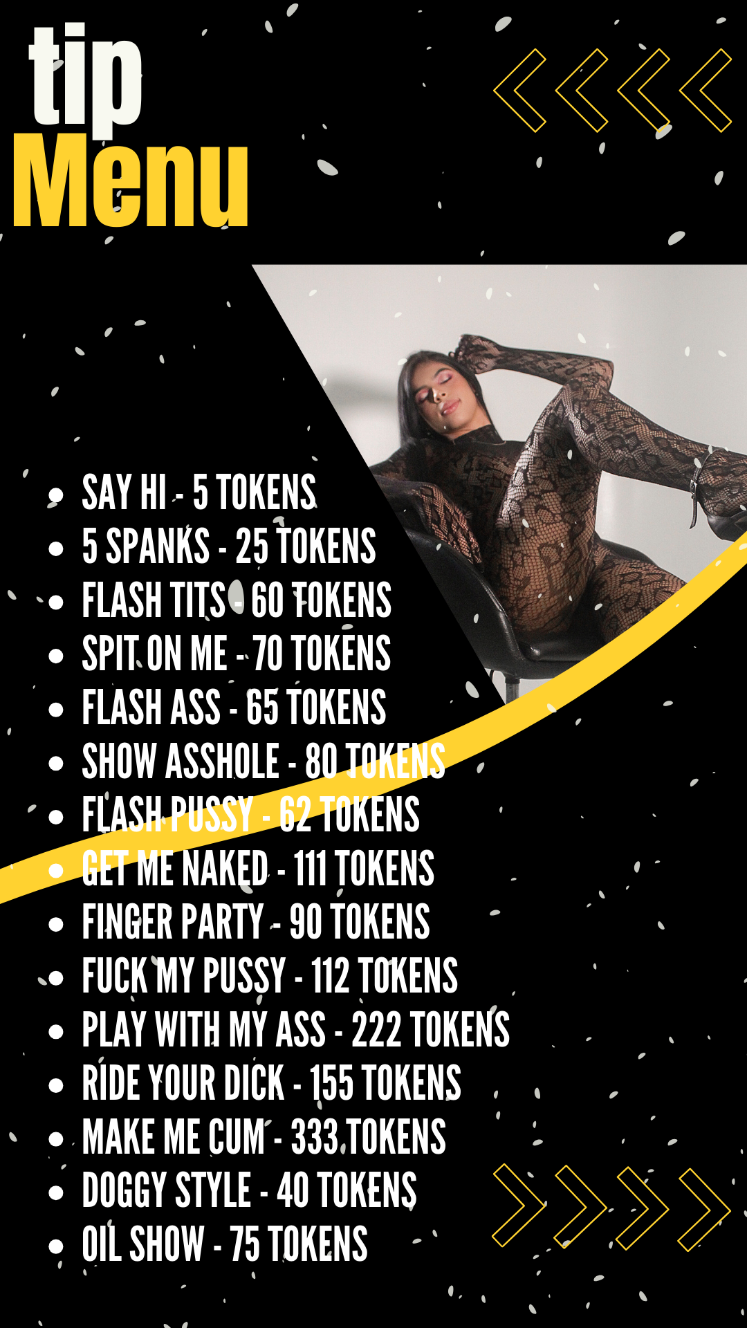 NATASHA- Tip Menu image: 1