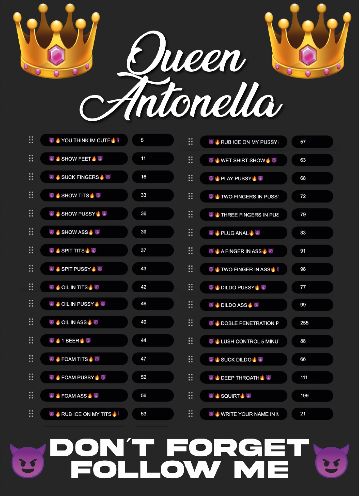 QUEENANTONELLA MIS AMORES image: 2