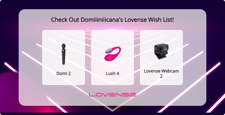 Domiiniiiicana Wish List image: 1