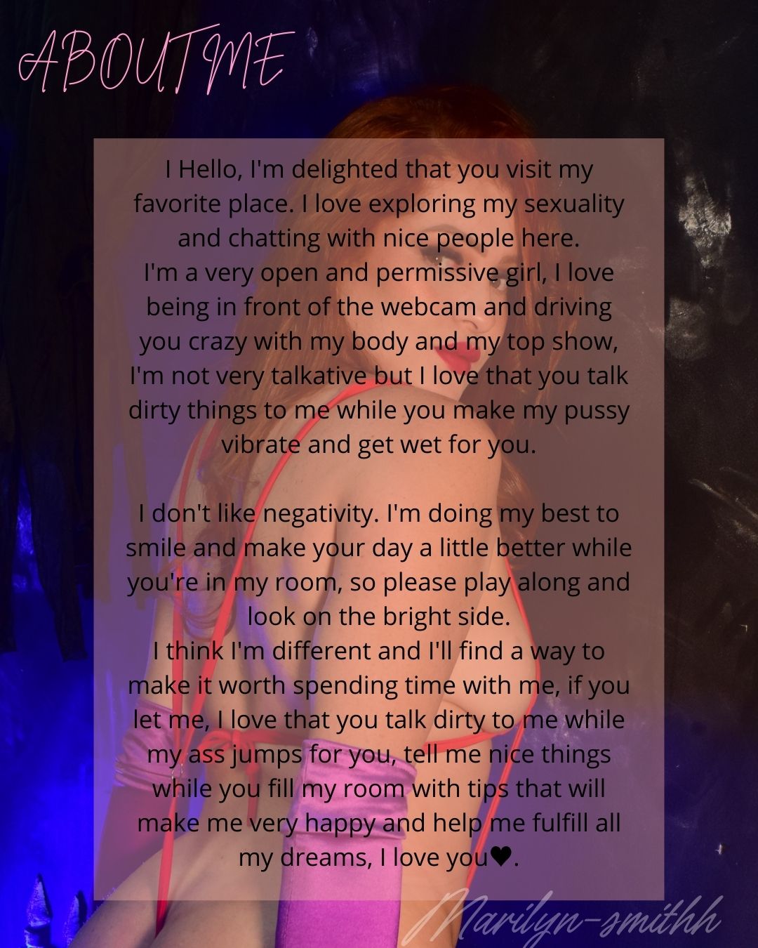 Marilyn-smithh ABOUT ME image: 1