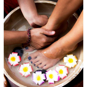 Spa relaxation.