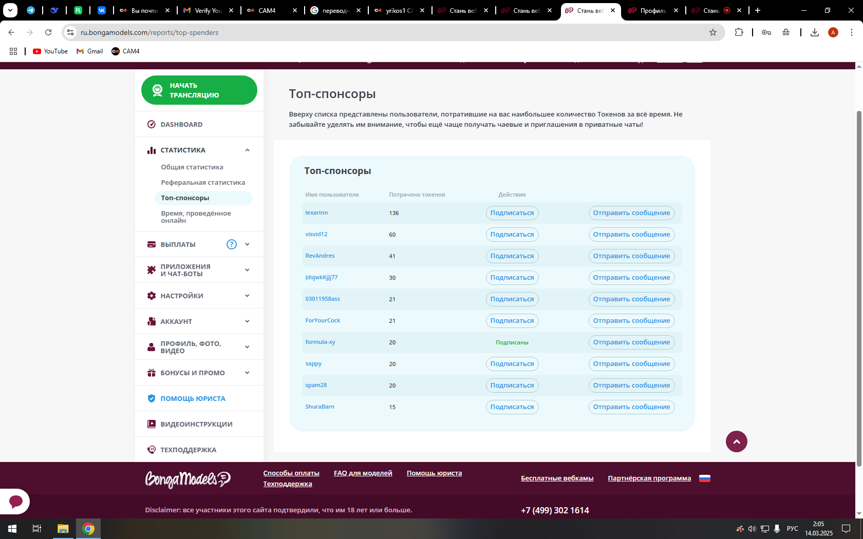 Trentmen ТОПЫ image: 1