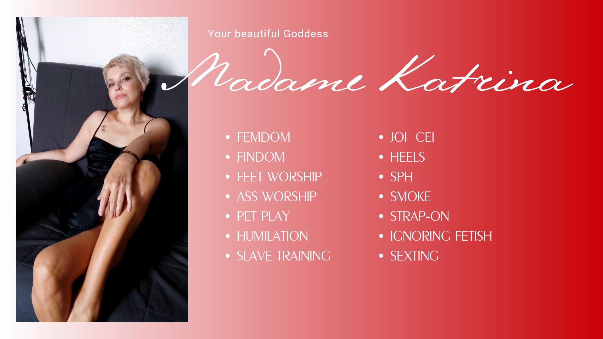 MadameKatrina About yr Mistress image: 1