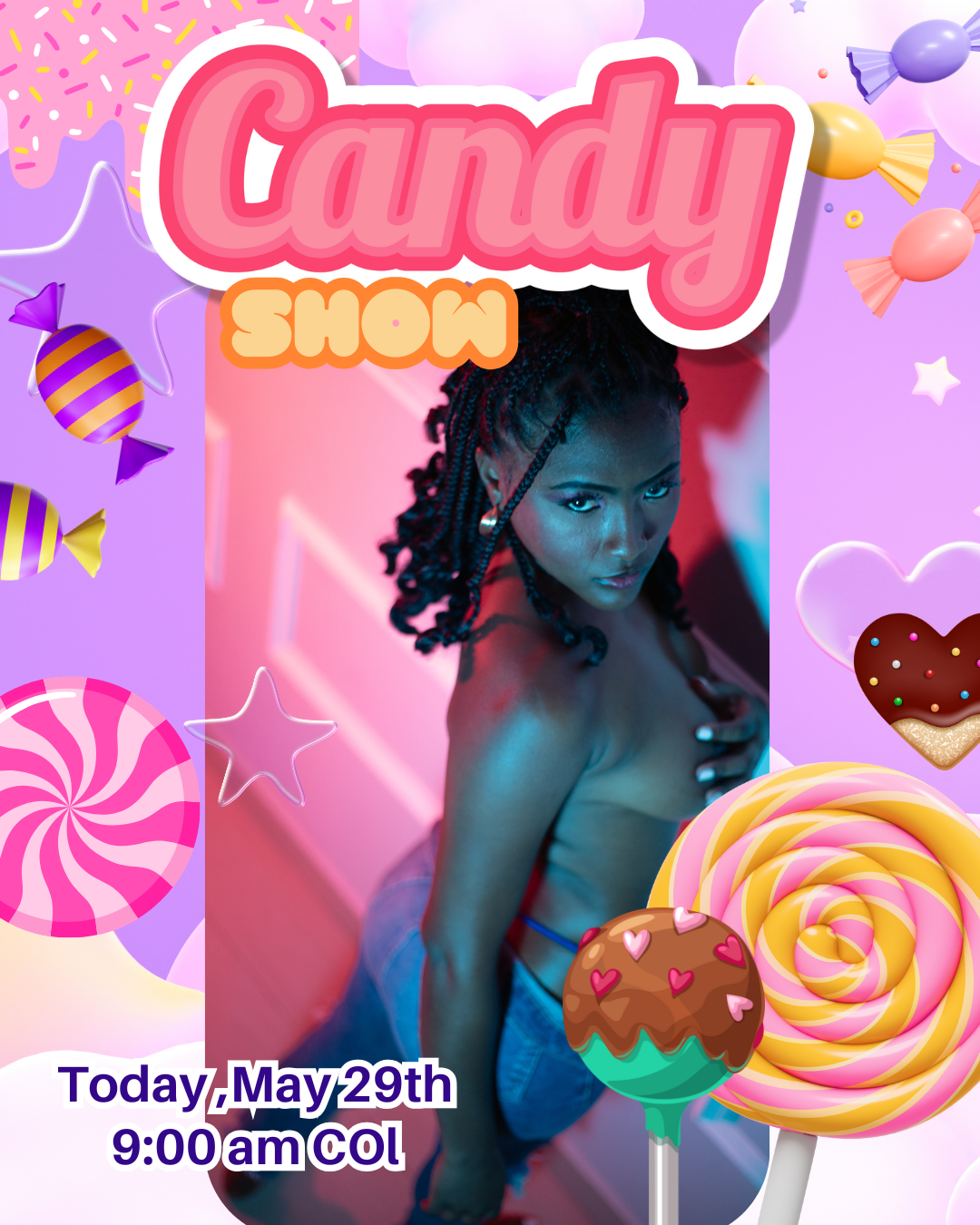 KorynneMassiah CANDY SHOW, TODAY!!! image: 1