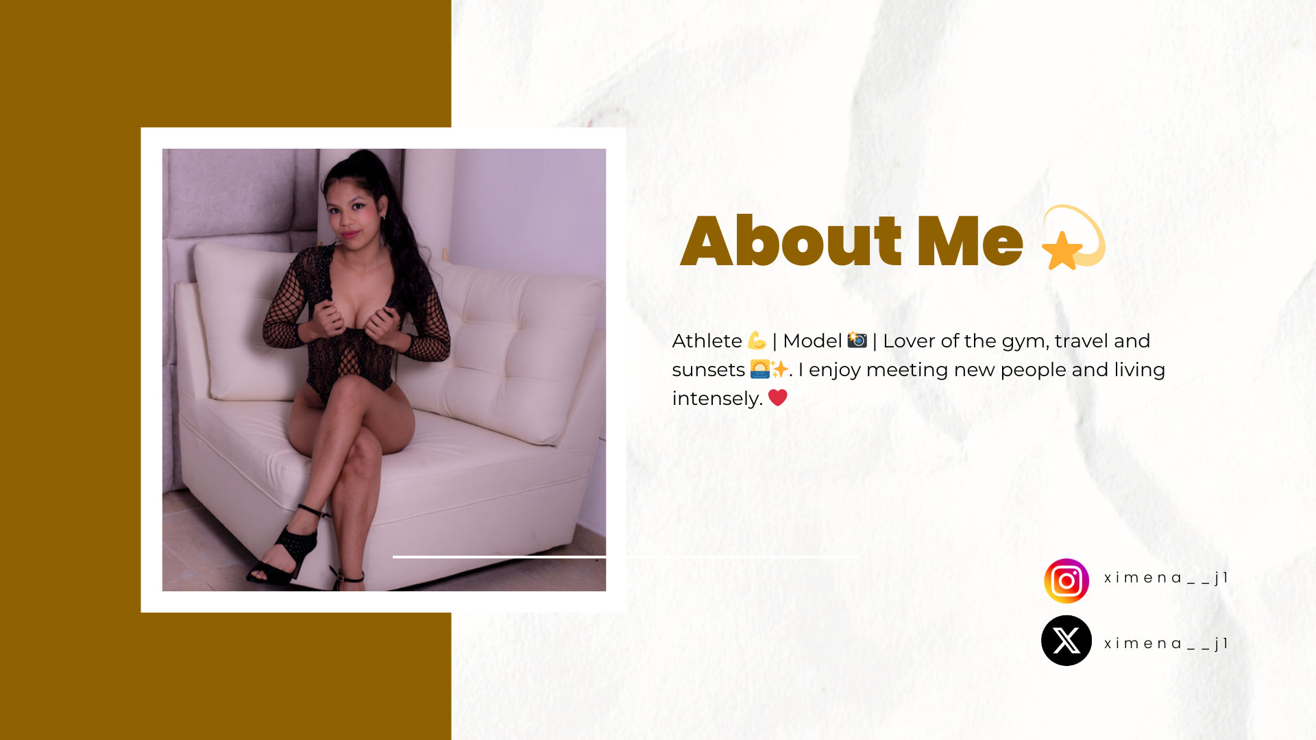 XIMENA1 About Me 💫 image: 1