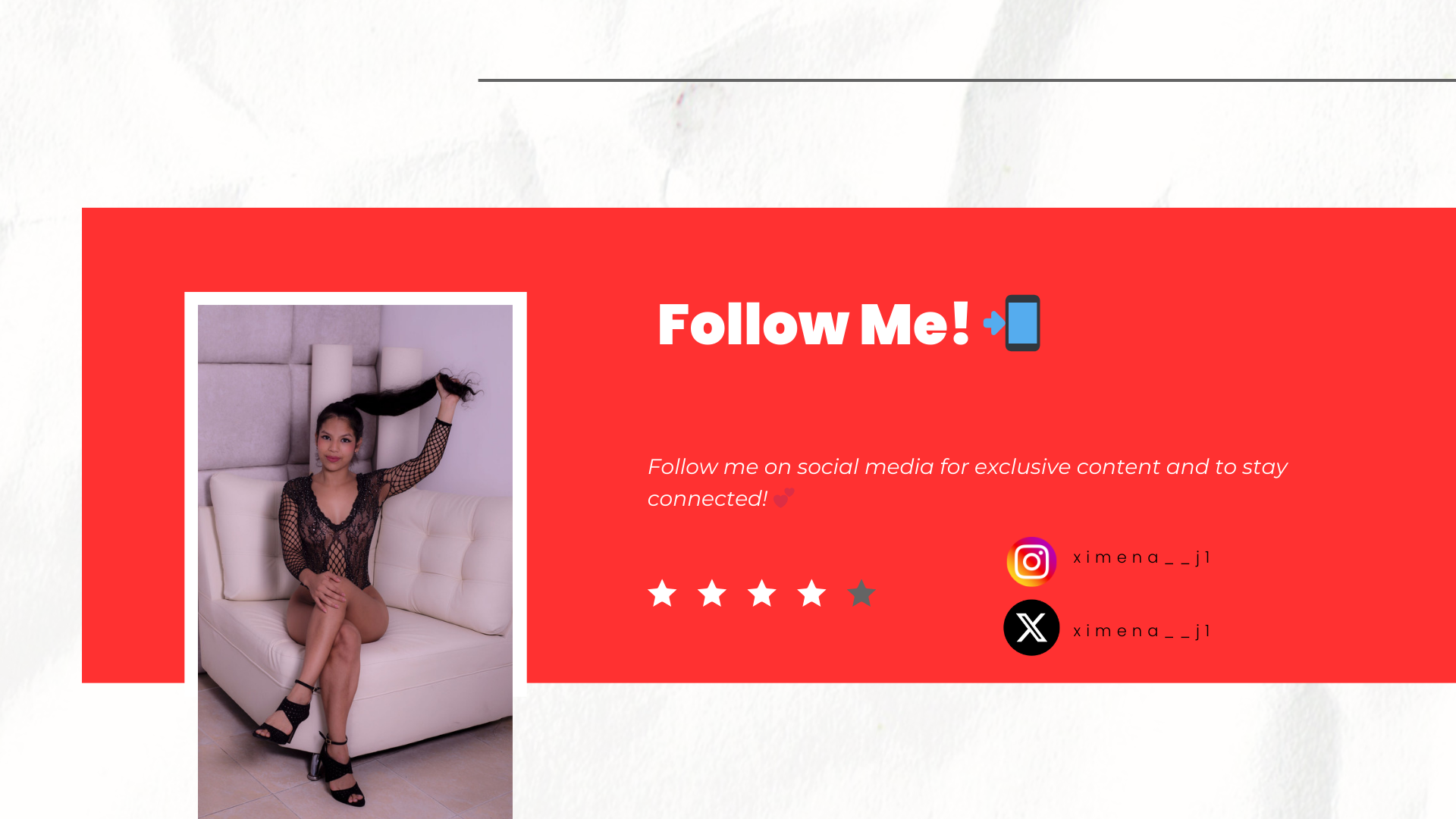 XIMENA1 Follow Me! 📲 image: 1