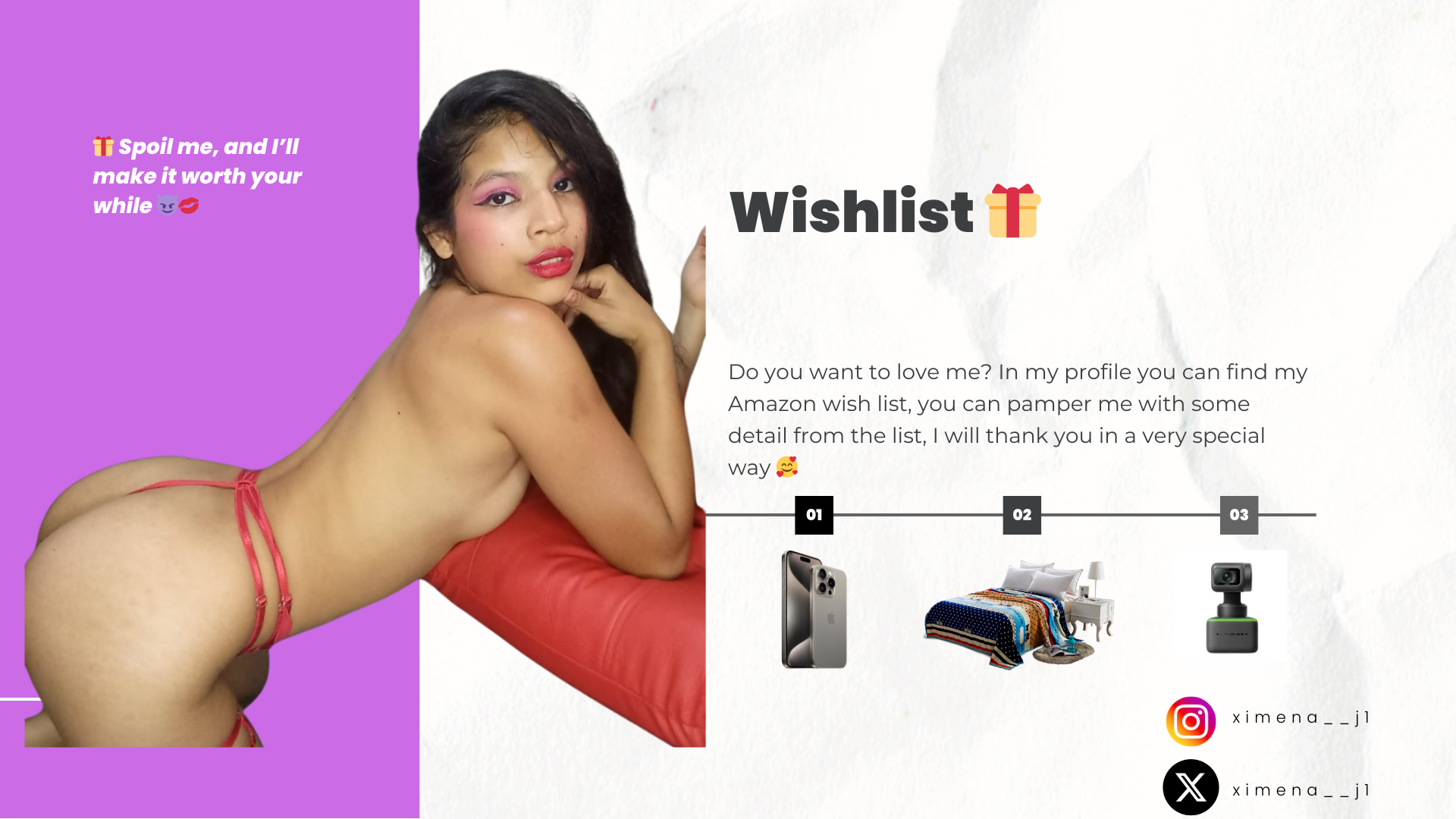 XIMENA1 Wishlist 🎁 image: 1