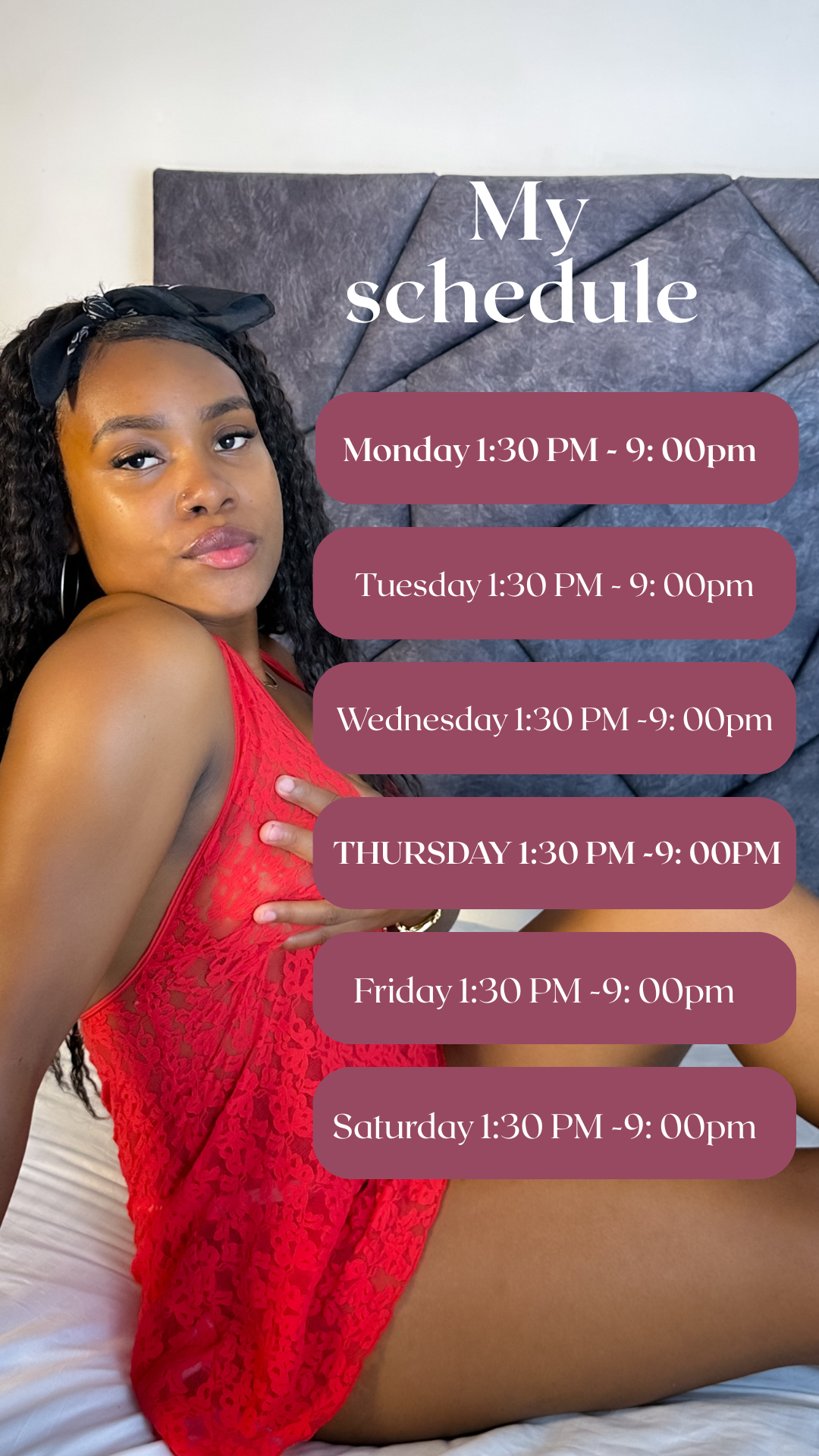 LaPola My schedule image: 1