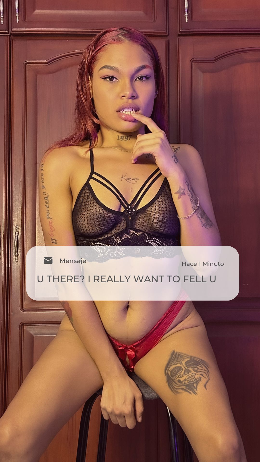 ChloeFoxx Im ready to fuck my ass! image: 1