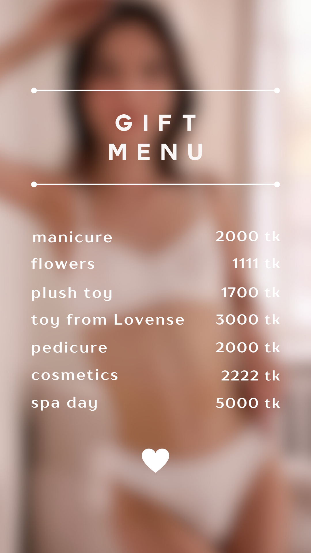 jenny-lylu gift menu image: 1