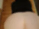 Cucumbers stretch german mom's pussy and asshole