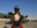 Topless on the Motorbike