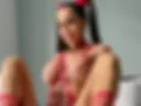 Red Strapy Goddess