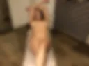 Naked girl in motel