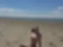 I'm on the beach!