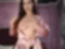 Satin robe